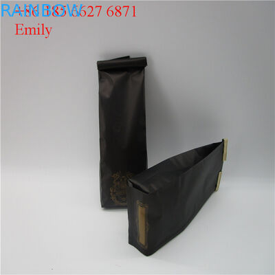 Fermuarlı Folyo Kese Ambalajı 250g 500g Gaz Alma Tek Yönlü Valfler