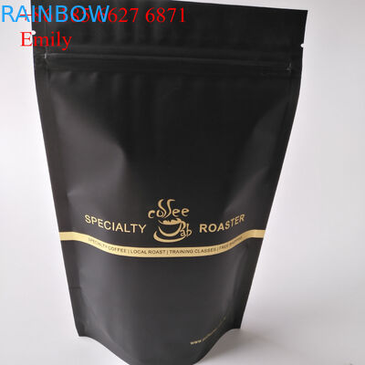 Fermuarlı Folyo Kese Ambalajı 250g 500g Gaz Alma Tek Yönlü Valfler