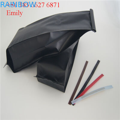 PET Malzeme Alüminyum Folyo Çantalar Kalay Kravatlı Parlak Renk Efekti 10000pcs