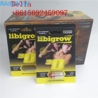 Seks Kapsül / Hapları İçin Özel 3D Blister Kart Ambalaj Plastik Malzemesi