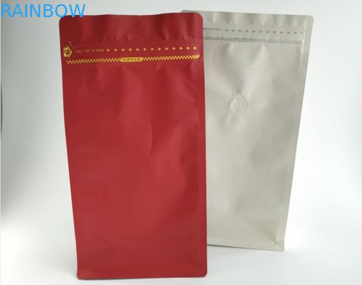 Asmak Delik Kilitli Stand Up Torbalar Kahve Çay için Neme Karşı İyi Bariyer