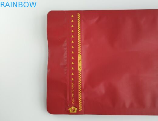 Asmak Delik Kilitli Stand Up Torbalar Kahve Çay için Neme Karşı İyi Bariyer