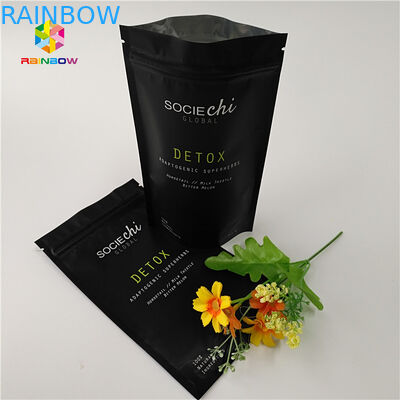 Laminasyonlu Mylar atıştırmalık torbası ambalajı, Sığır eti tozu fındığı için alüminyum folyo fermuar torbası