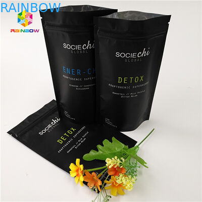 Laminasyonlu Mylar atıştırmalık torbası ambalajı, Sığır eti tozu fındığı için alüminyum folyo fermuar torbası