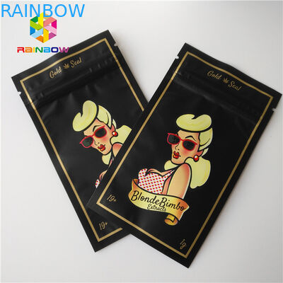 Giyim / Kız Aksesuarları İçin Üç Taraflı Mühürlü Plastik Torbalar Paketleme