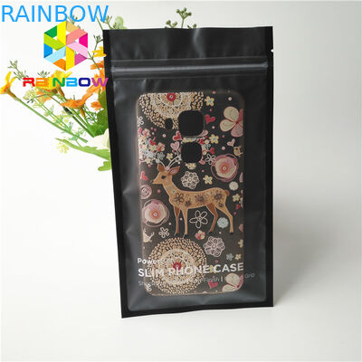 Cep Telefonu Kılıfı İçin Plastik Malzeme Özel Baskılı Stand Up Torbalar