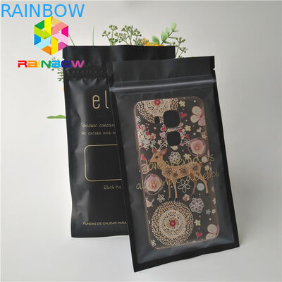 Cep Telefonu Kılıfı İçin Plastik Malzeme Özel Baskılı Stand Up Torbalar