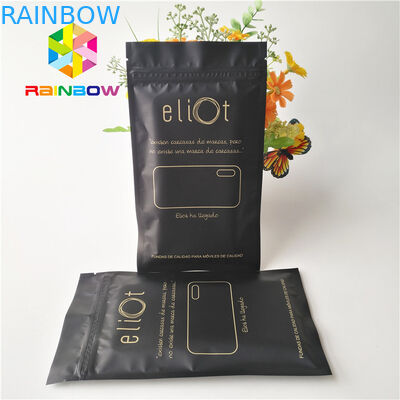 Kilitli Geri Dönüşümlü Plastik Torbalar Ambalaj, USB Özel Baskılı Stand Up Torbalar