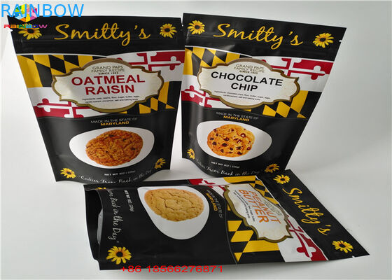 Gümüş plastik torbalar ambalaj yeniden kapatılabilir zip kilit çanta alüminyum folyo temizleyin