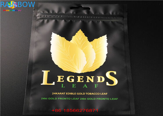 Üst Ziplock ile Mühürlü Üç Taraflı Ambalaj Alüminyum Folyo Çanta Plastik Torbalar