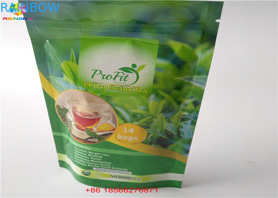 Üst Ziplock ile Mühürlü Üç Taraflı Ambalaj Alüminyum Folyo Çanta Plastik Torbalar