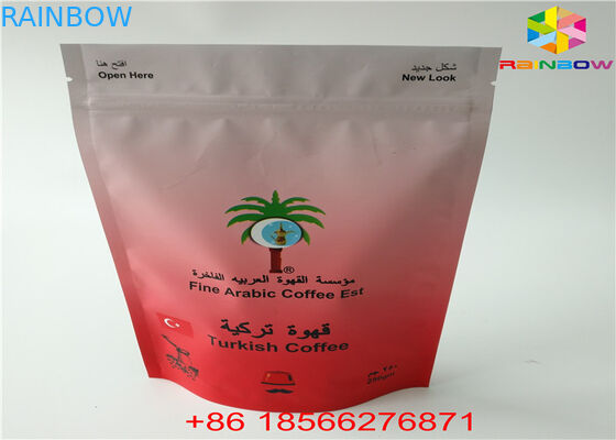 Kilitli Gözyaşı Çentikler Nem Geçirmez Stand Up Kılıfı Gün Paketi Snack Için Alüminyum Çanta