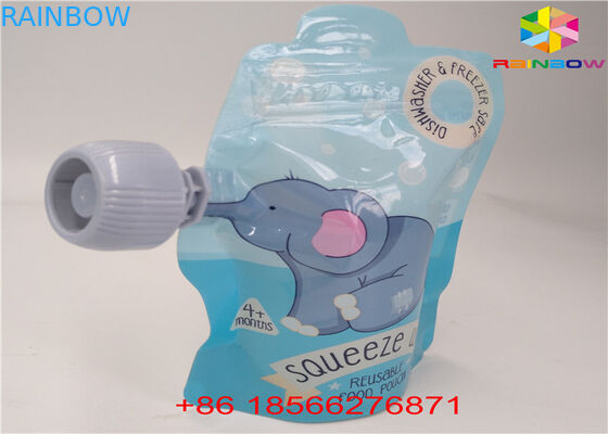 Kilitli Gözyaşı Çentikler Nem Geçirmez Stand Up Kılıfı Gün Paketi Snack Için Alüminyum Çanta