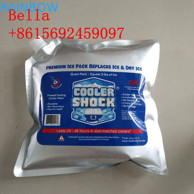 İçecek Paketleri Sıvı Çöp Çuvalları, İçkiler İçin Laminatlı Malzeme Plastik Zip Pocket