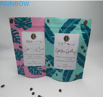 Gıda Sınıfı Stand Up Kılıfı Çanta Plastik Özel Folyo Çay Paketleme İçin Mat Kaplama