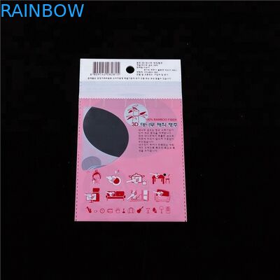 Opp / Cpp Baskı Kozmetik için Özelleştirilmiş Promosyon Ambalaj Temizle Plastik Çanta