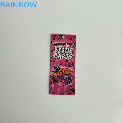 Baskılı Kilitli Ambalaj Torbaları, Farklı Boyutlarda Kartuş İçin Zip Kilit Kılıfı