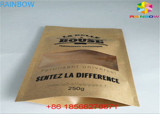 Matcha Çay Stand Up Fermuar Kılıfı Lamine Malzeme Alüminyum Folyo Geri Dönüşüm Kraft Kağıt