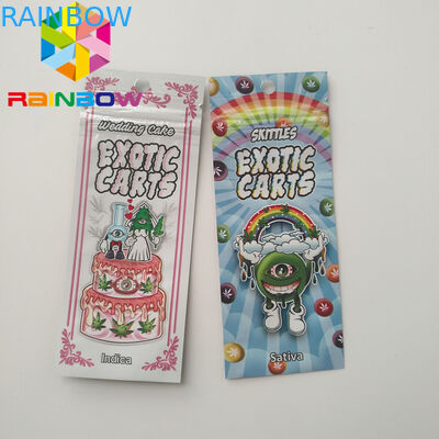 Vape Kartuşu Plastik Torbalar Ambalaj Mario Egzotik Arabalar Mini Mylar Çanta