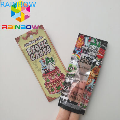 Vape Kartuşu Plastik Torbalar Ambalaj Mario Egzotik Arabalar Mini Mylar Çanta