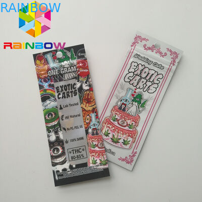 Vape Kartuşu Plastik Torbalar Ambalaj Mario Egzotik Arabalar Mini Mylar Çanta