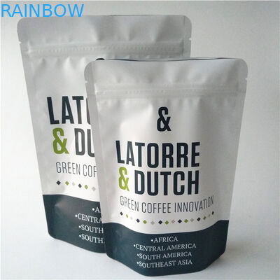 Açılıp Kapanabilir Çay Poşetleri Paketleme Alüminyum Folyo Valfli Kahve Poşeti Stand Up