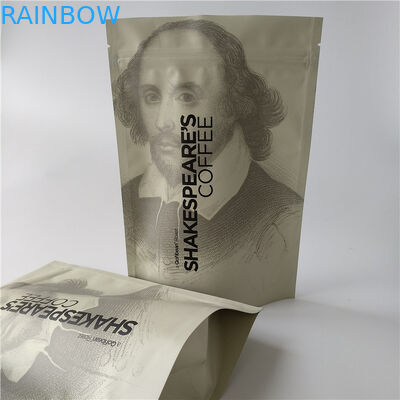 Açılıp Kapanabilir Çay Poşetleri Paketleme Alüminyum Folyo Valfli Kahve Poşeti Stand Up