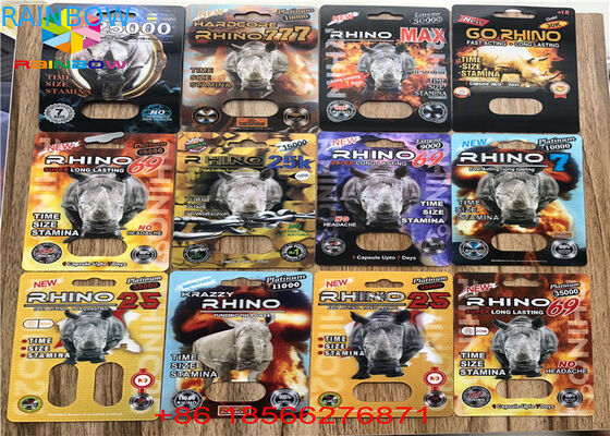 Erkek Geliştirme Blister Kartı Ambalaj Katlama Kağıdı Özel R7-5000 R7-3000