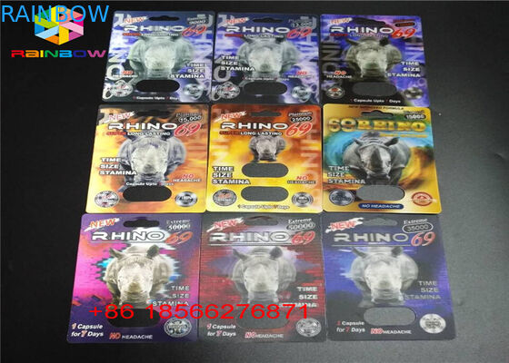 Erkek Geliştirme Blister Kartı Ambalaj Katlama Kağıdı Özel R7-5000 R7-3000