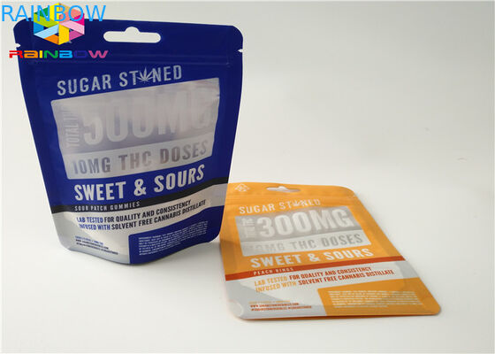 Alüminyum Folyo Zip Kilidi Plastik Torbalar Gıda Ambalaj Kılıfı Tear Notch ile Özel Boyut