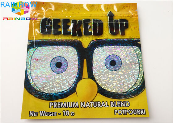 Bitkisel Tütsü Açılıp Kapanabilir Plastik Torbalar AC1003 CBD Vape Yağ Kartuşu Ambalaj Uygulanan