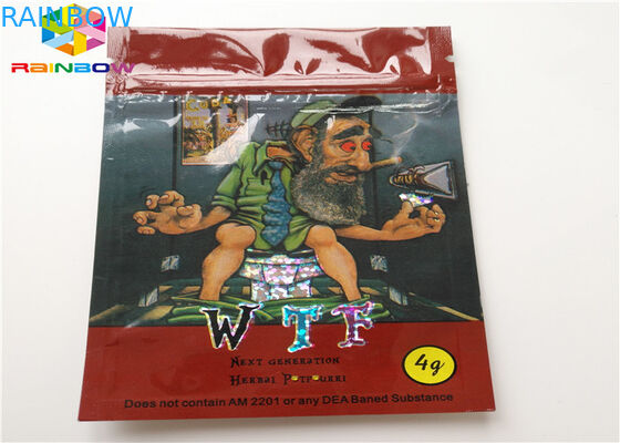 Bitkisel Tütsü Açılıp Kapanabilir Plastik Torbalar AC1003 CBD Vape Yağ Kartuşu Ambalaj Uygulanan