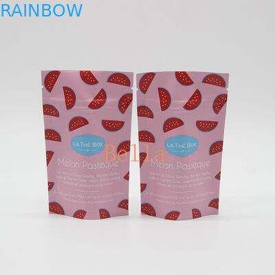 Mylar Bitkisel Tütsü Ambalaj Kilitli Tütün Yaprakları Stand Up Çantası 120-180 Mic Kalınlığı