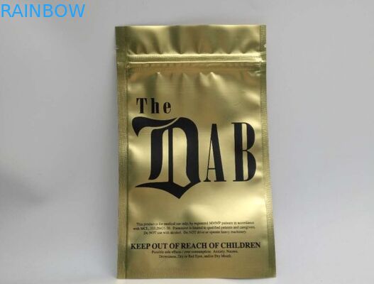 Zip Kilidi Gıda Ambalaj Paketleri İçin Stand Up Kılıfı Ambalaj Alüminyum Mat Kılıfı