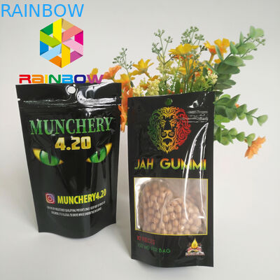 Baskılı Folyo Lamine Mylar Kilitli Stand Up Torbaları Mmj