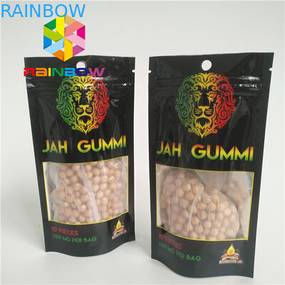 Baskılı Folyo Lamine Mylar Kilitli Stand Up Torbaları Mmj