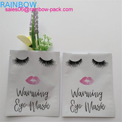 Çevre Dostu Kozmetik Kompakt Ambalaj Yüz Maskesi Poşet Çözümü Cilt Bakım Çantaları