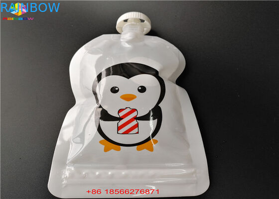 Yeniden Kullanılabilir Sıvı Borulu Çanta, Kapaklı Doypack Folyo Suyu Borulu