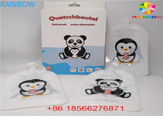 Yeniden Kullanılabilir Sıvı Borulu Çanta, Kapaklı Doypack Folyo Suyu Borulu