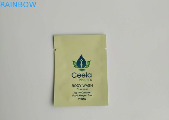 Düz Plastik Kozmetik Organizatör Çantası Alüminyum Folyo Vücut Kremi Ambalaj Yıkama Tozu Kılıfı