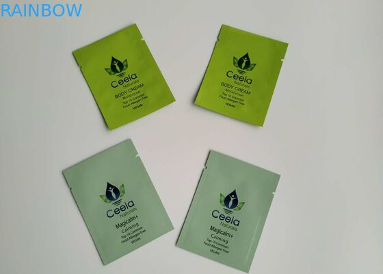 Cilt Kremi Kozmetik Ambalaj Çantası Dijital Baskı Çantası Özel 5ml Poşet