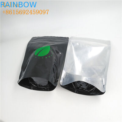 Holografik Plastik Çay Poşetleri Paketleme Kahve Eko Gıda Torbası Tek Taraflı Temizle