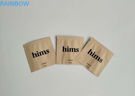 Vitamin Kapsülü Özel Baskılı Stand Up Torbalar, Isı Yalıtım Ambalaj Torbaları