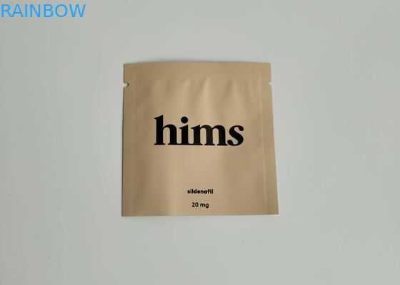 Vitamin Kapsülü Özel Baskılı Stand Up Torbalar, Isı Yalıtım Ambalaj Torbaları