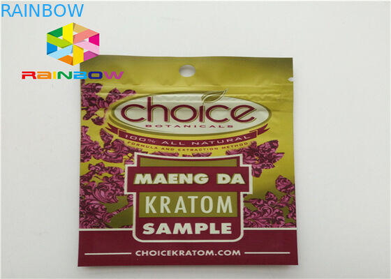 CMYK Baskı Isı Yalıtım Ambalaj Torbaları, Koku Korumalı Stand Up Fermuar Çanta Torbaları