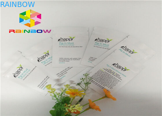 Bitkisel Tütsü için Üç Taraflı Mühür Ambalaj Parlak / Mat Etkisi Plastik Torbalar