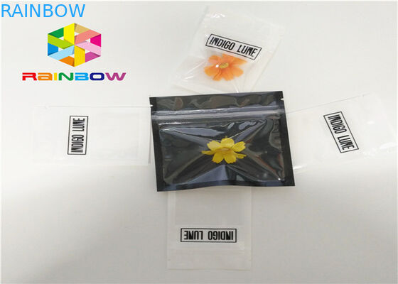 Bitkisel Tütsü Çanta Plastik Torbalar Paketleme Kratom Kılıfı Enerji Hapları Fermuar Kilidi