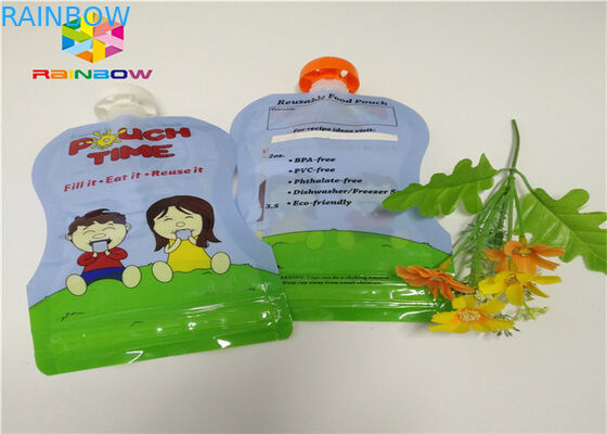 Alüminyum Folyo Stand Up Bacalı Kılıfı Ambalaj Özel Baskı 120ml Plastik