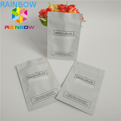 Kozmetik Krem Yağ Fermuarlı Çanta, Özel Baskı Alüminyum Folyo Kılıfı