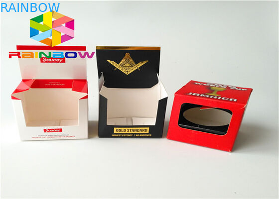 Logo Kağıt Kutu Ambalaj Parlak Folyo Kozmetik Kağıt Ambalaj Geri Dönüşümlü Malzeme Özelleştirme